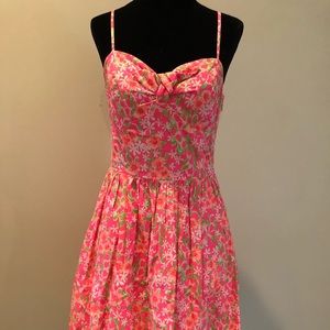 Lily Pulitzer Fiesta Pink Macauley Dress - size 6